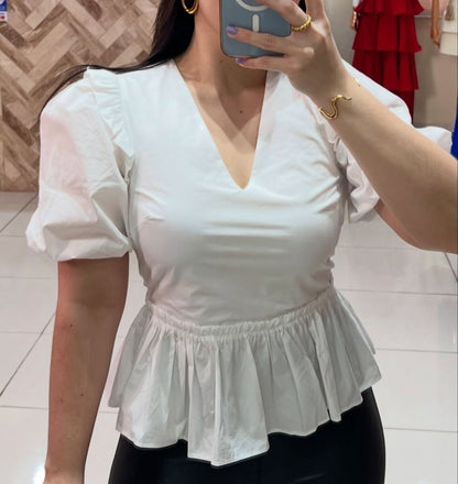 Blusa Rofly Blanca