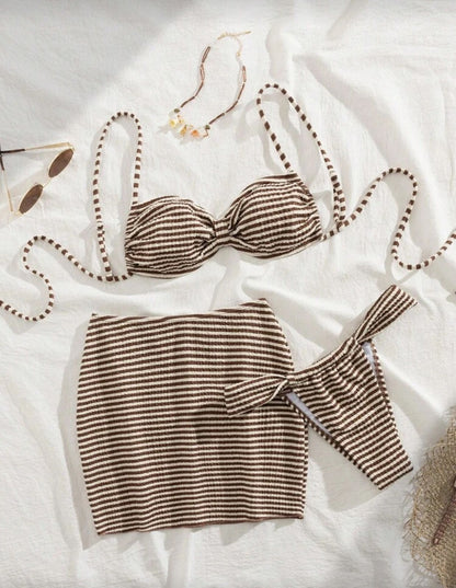 Stripe Swimwear