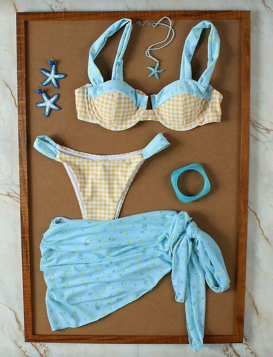Blue Shade Swimwear