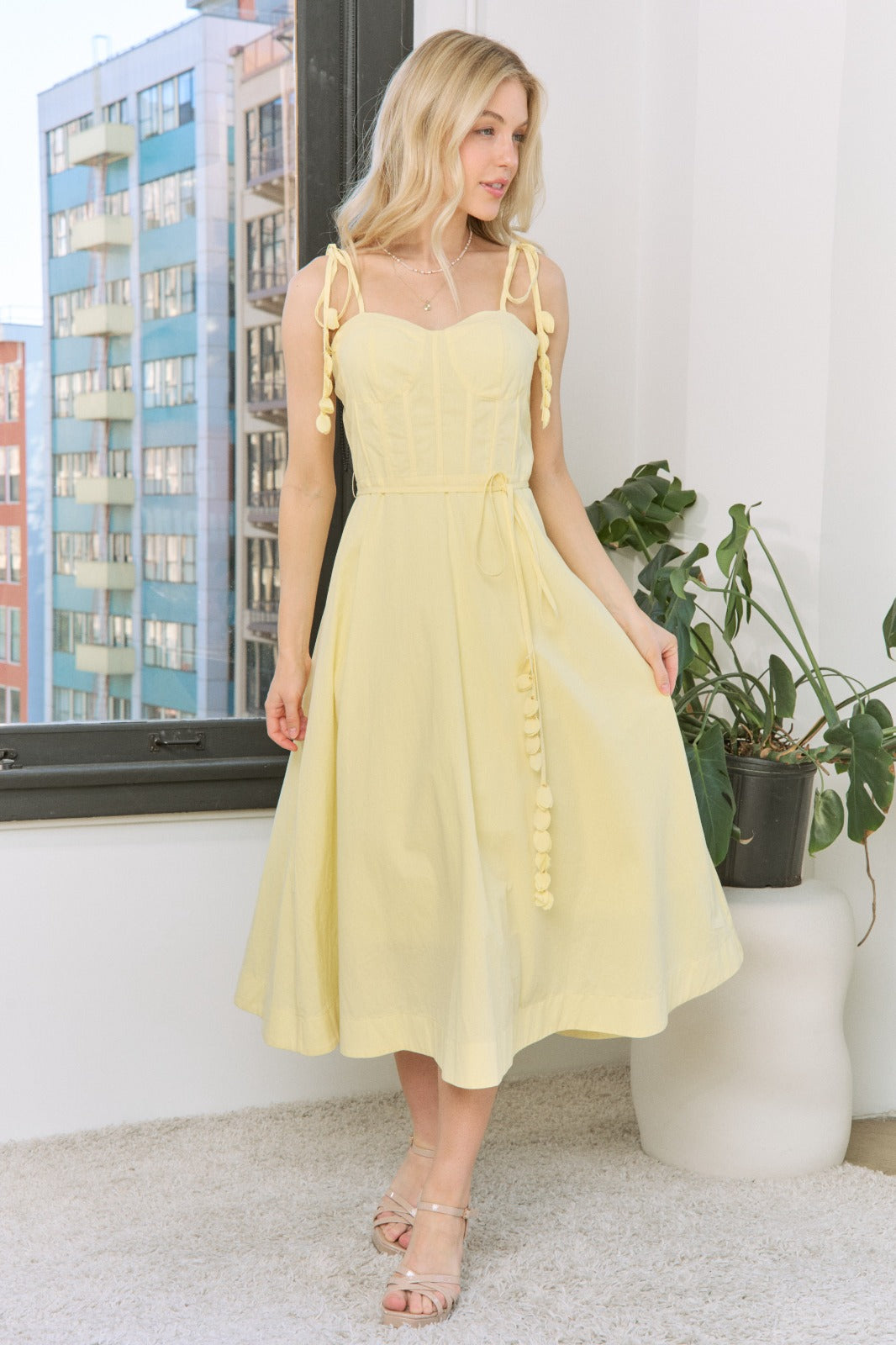 Flowery Pastel Dress