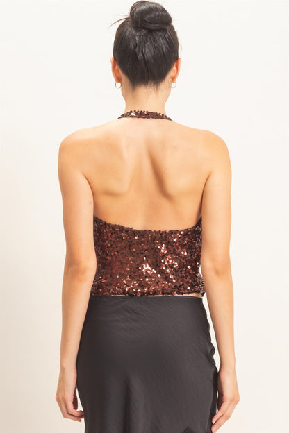 Sequin Lia Top