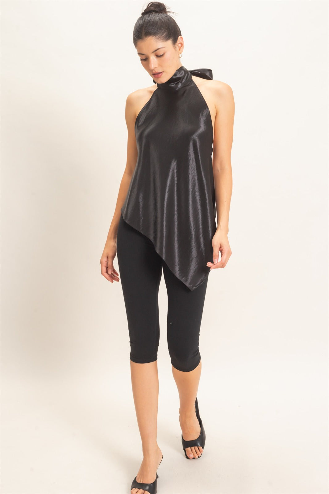Silky Garmet Top
