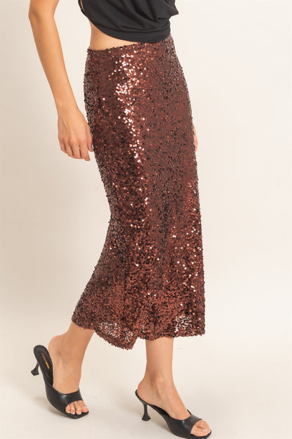 Silky Maxi Skirt