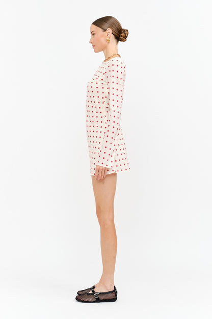 Dots mini dress