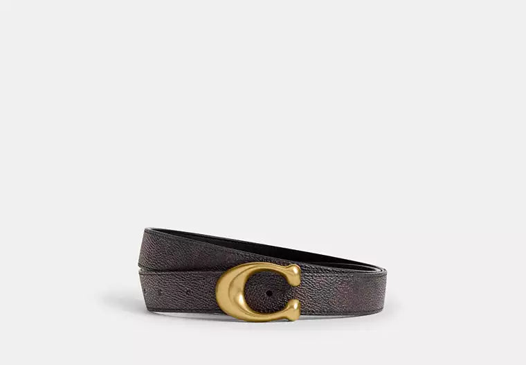 Coach Sculpted C Buckle Reversible