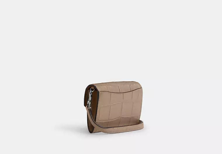 Coach mini envelope wallet with strap