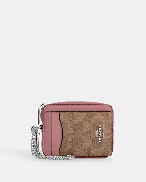 Coach Zip Card case