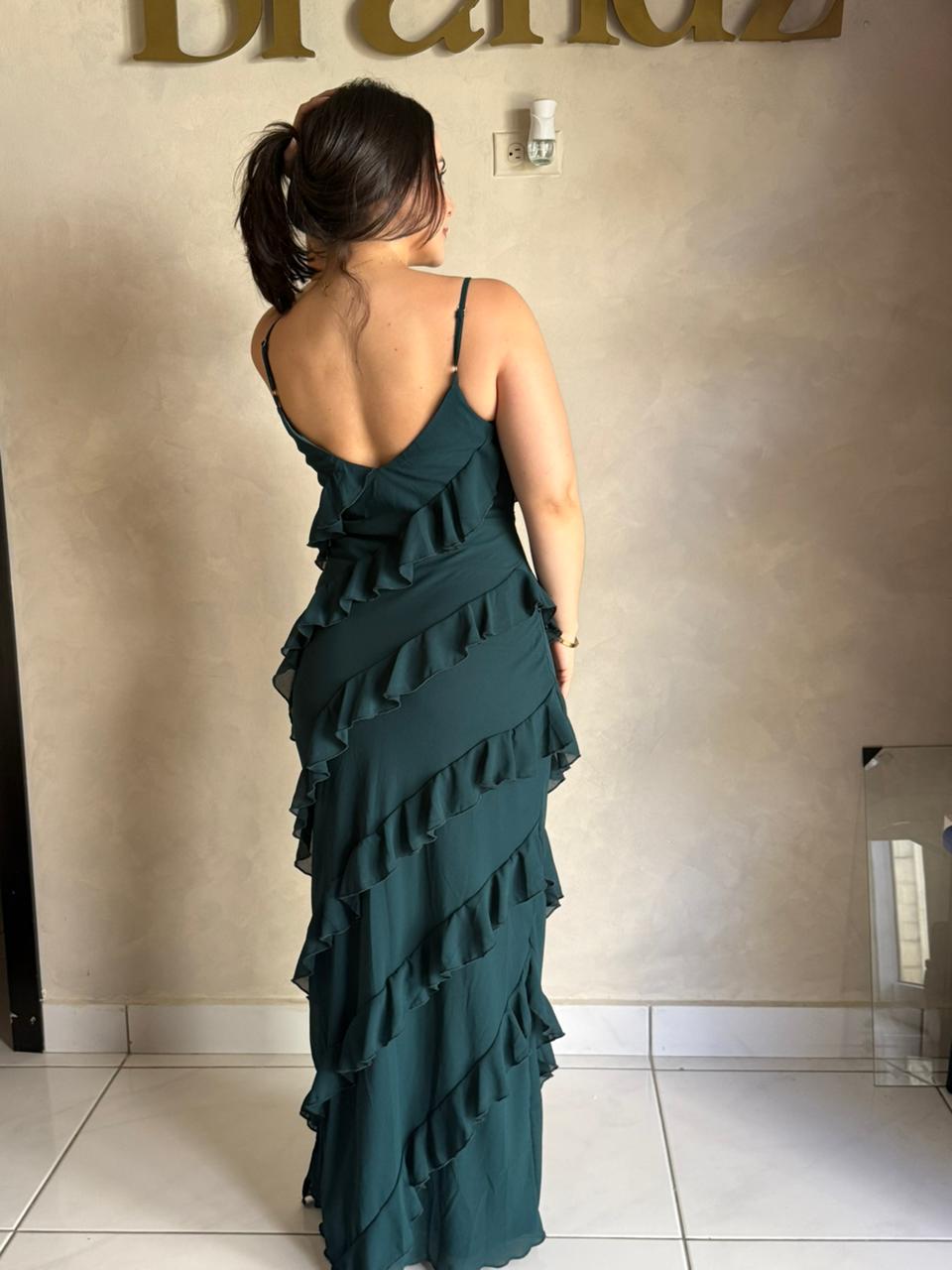 Asymetrical Tiered Dress