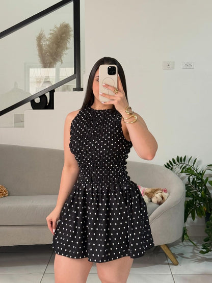 Root mini dress