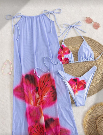 FloralTras Swimwear