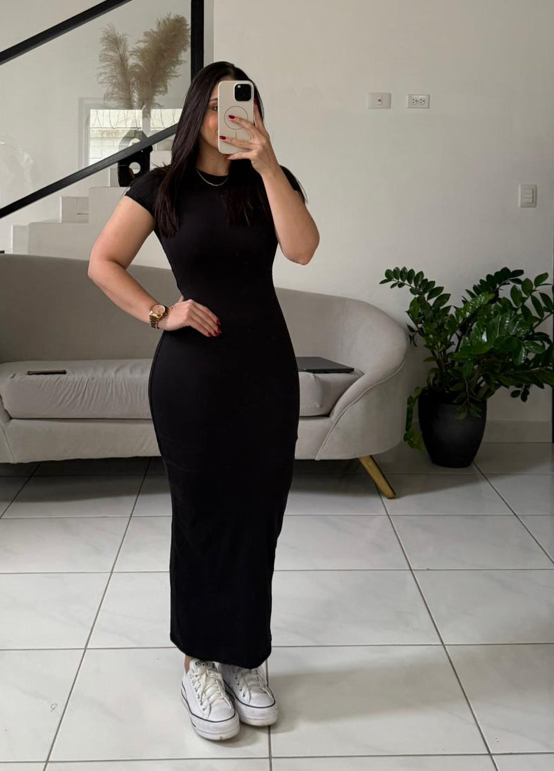 Basic Maxi Tight Dress