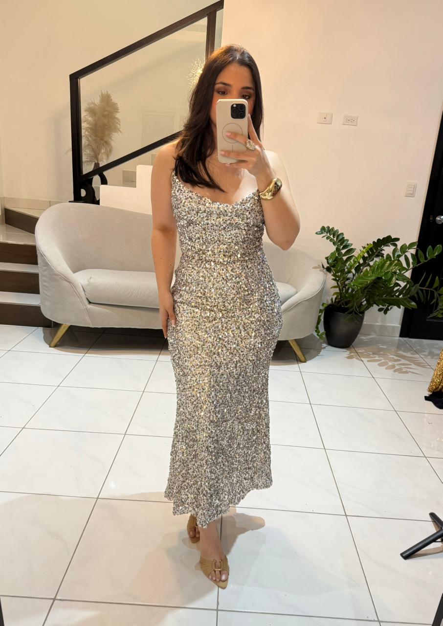 Sequin Shiny Dress