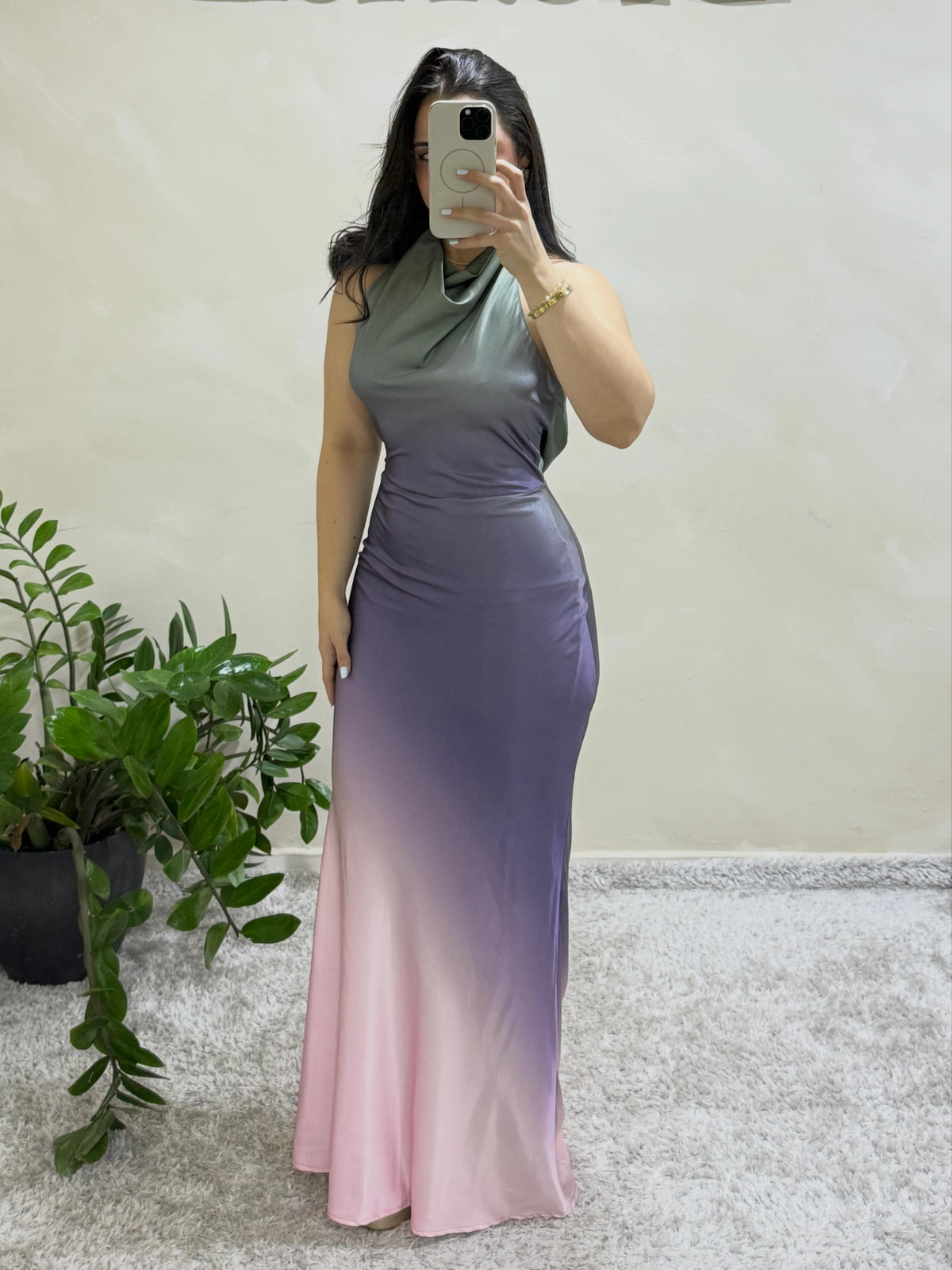 TiePurple Dress