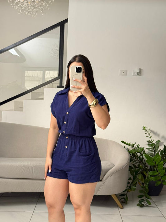 Linen Romper