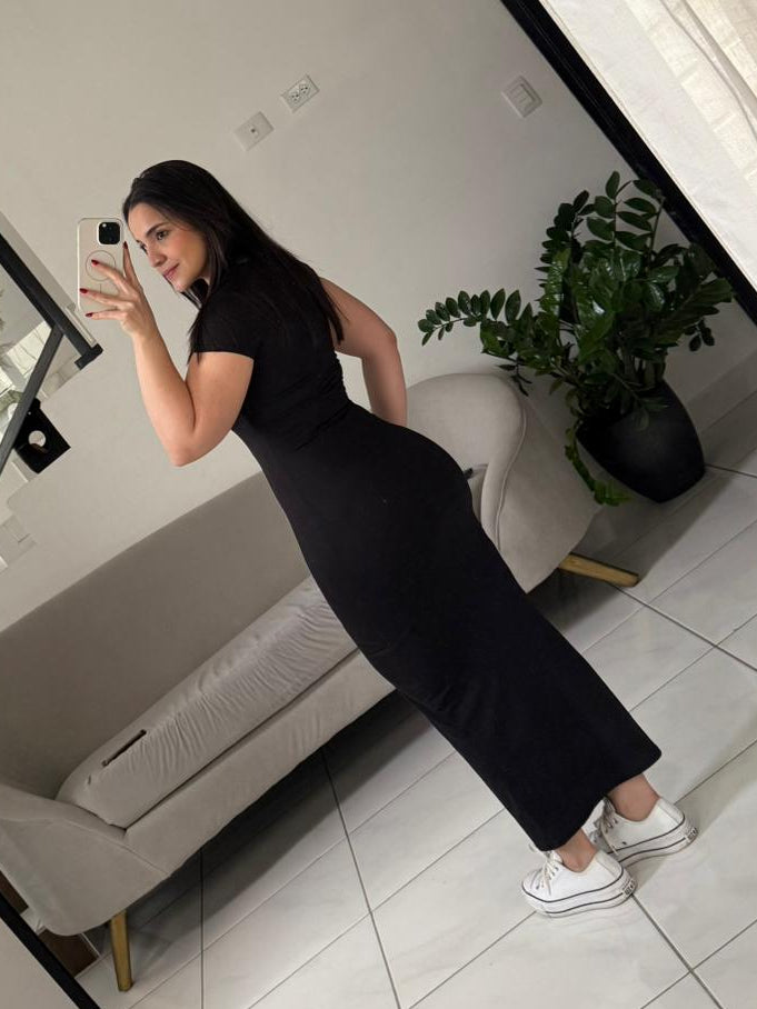 Basic Maxi Tight Dress