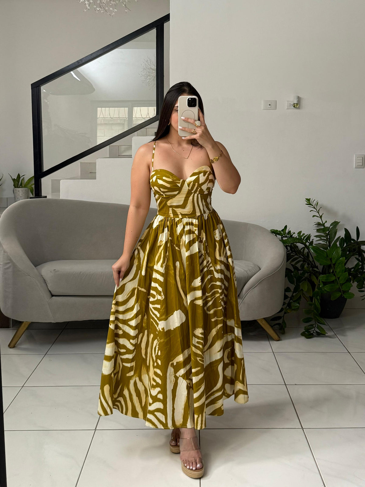 Mid Palm Dress