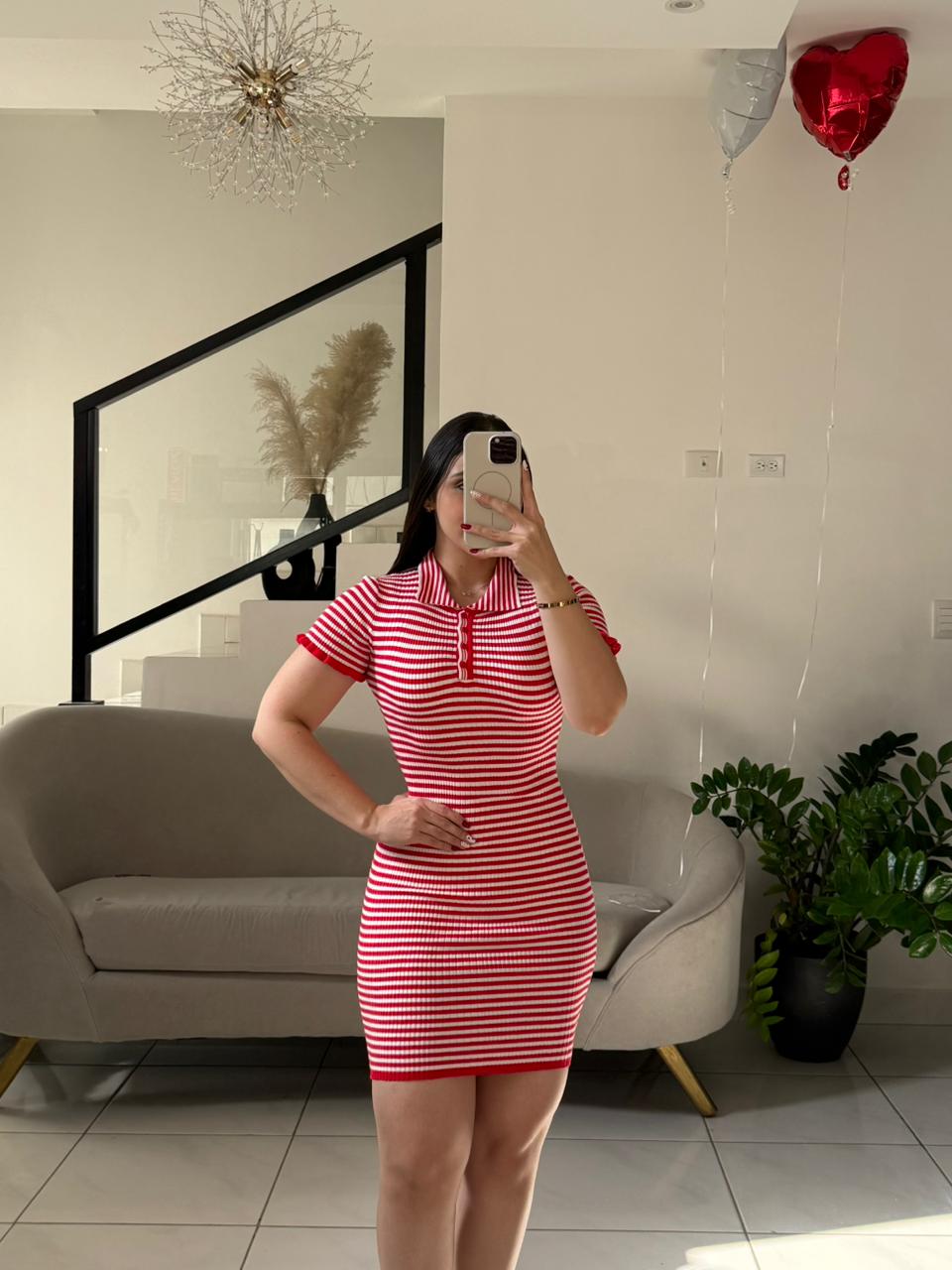 Striped Doll dress