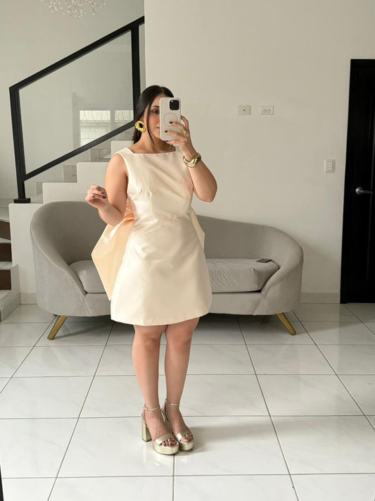 Bow Mini Dress