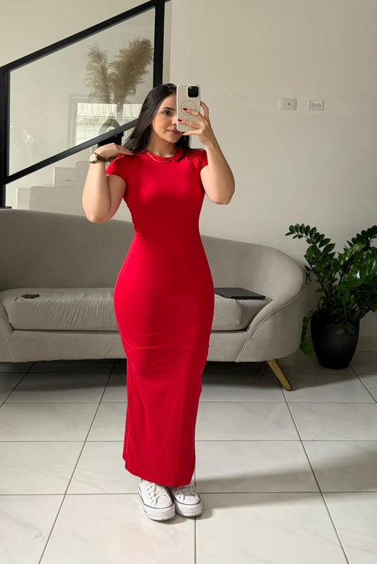 Basic Maxi Tight Dress