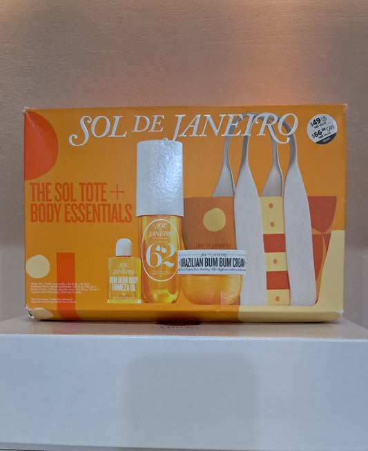 Sol Tote + Body Essentials Set