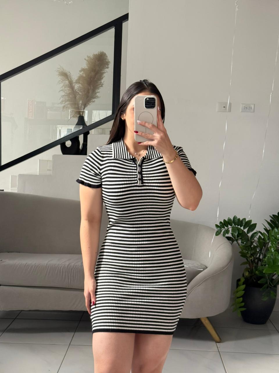 Striped Doll dress