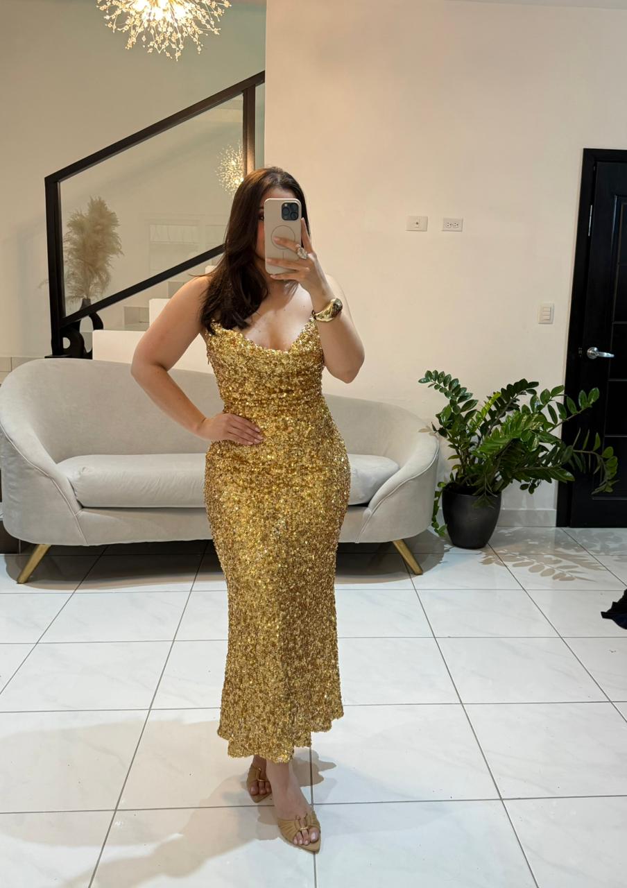 Sequin Shiny Dress