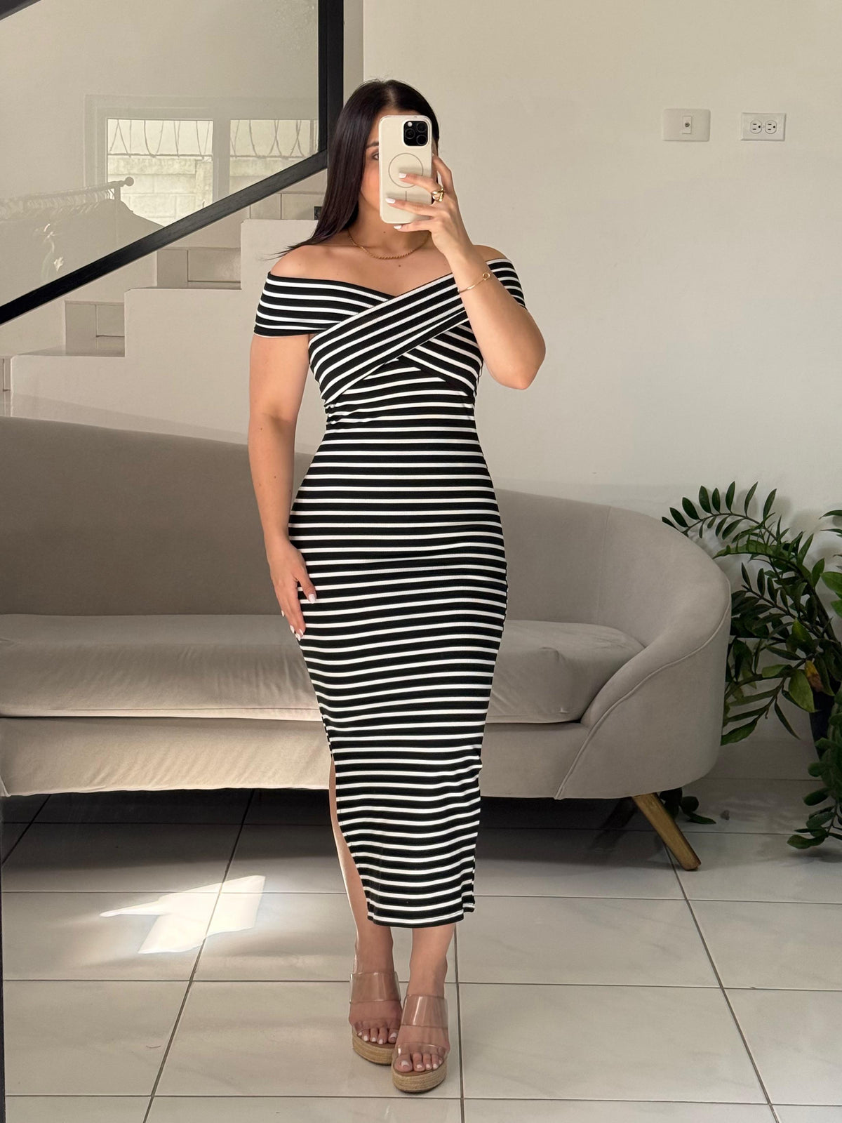 Babe midi dress