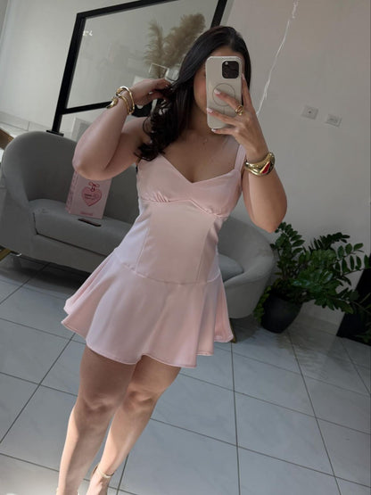 Flared Wide Dress