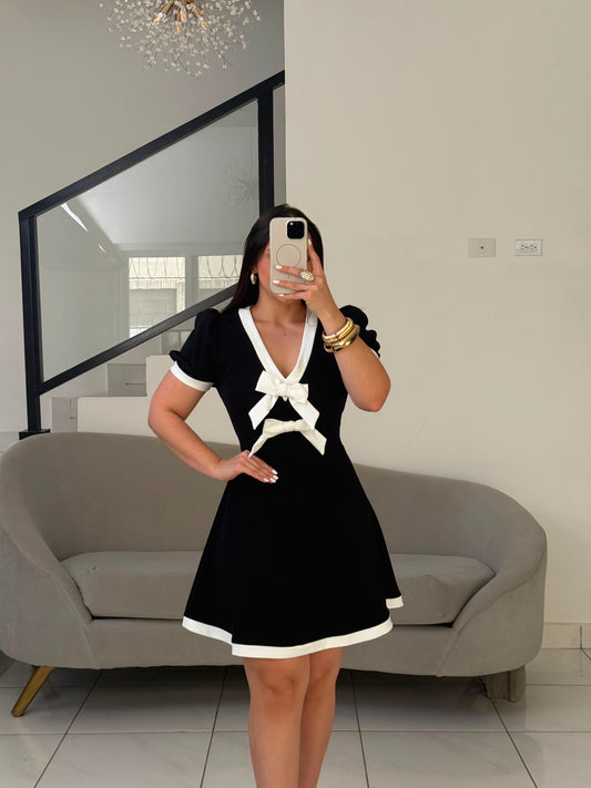 Bow lun Dress