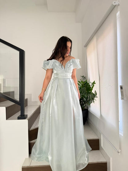 Organza Maxi Dress