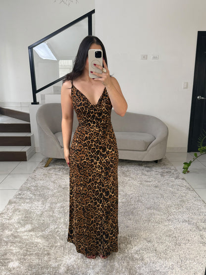Leopard Maxi Dress