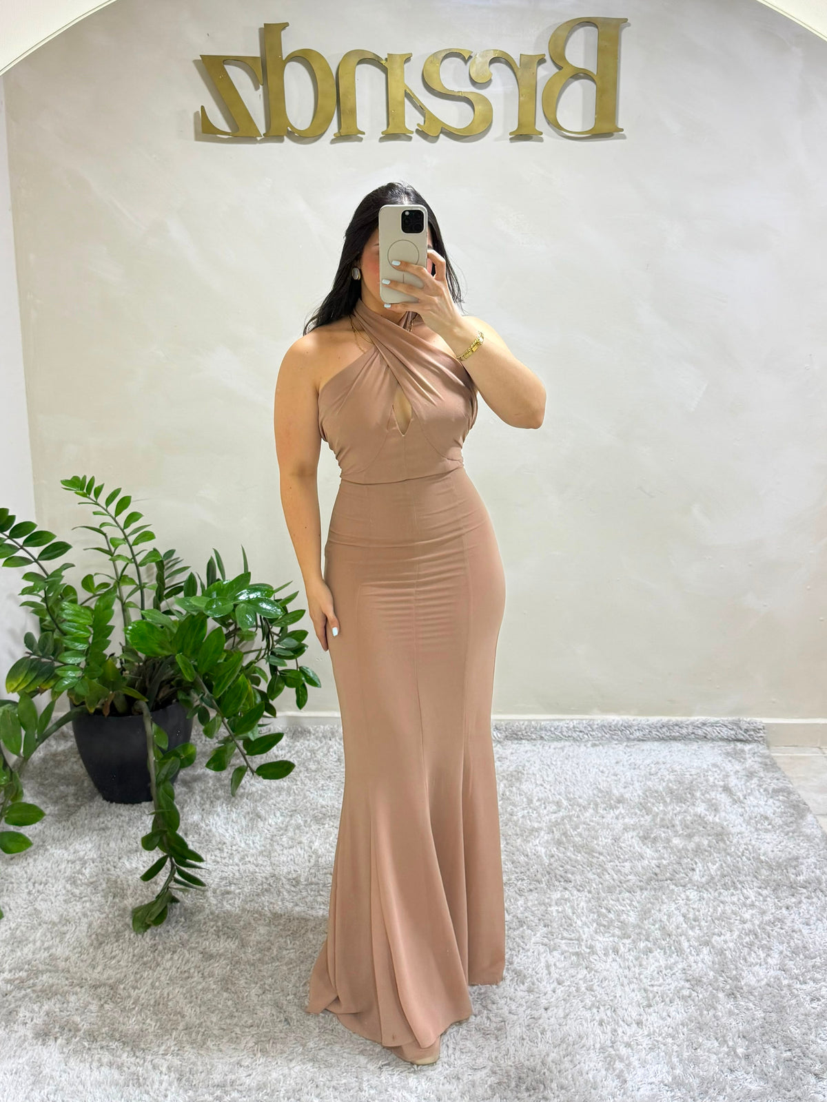 CrossHigh Dress