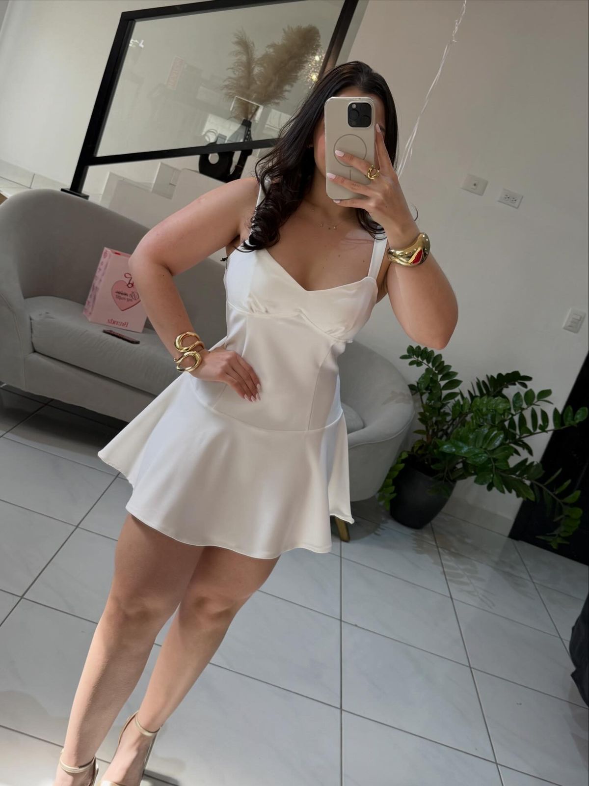 Flared Wide Dress