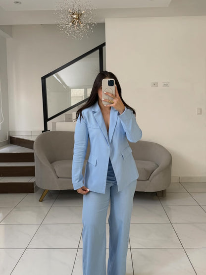 Linen Blue Set